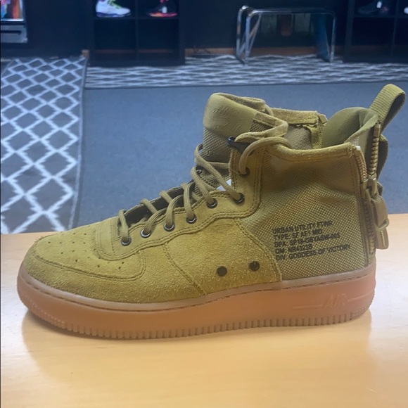 air force 1 mid desert moss